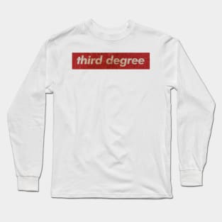 Third Degree - RECTANGLE RED VINTAGE Long Sleeve T-Shirt